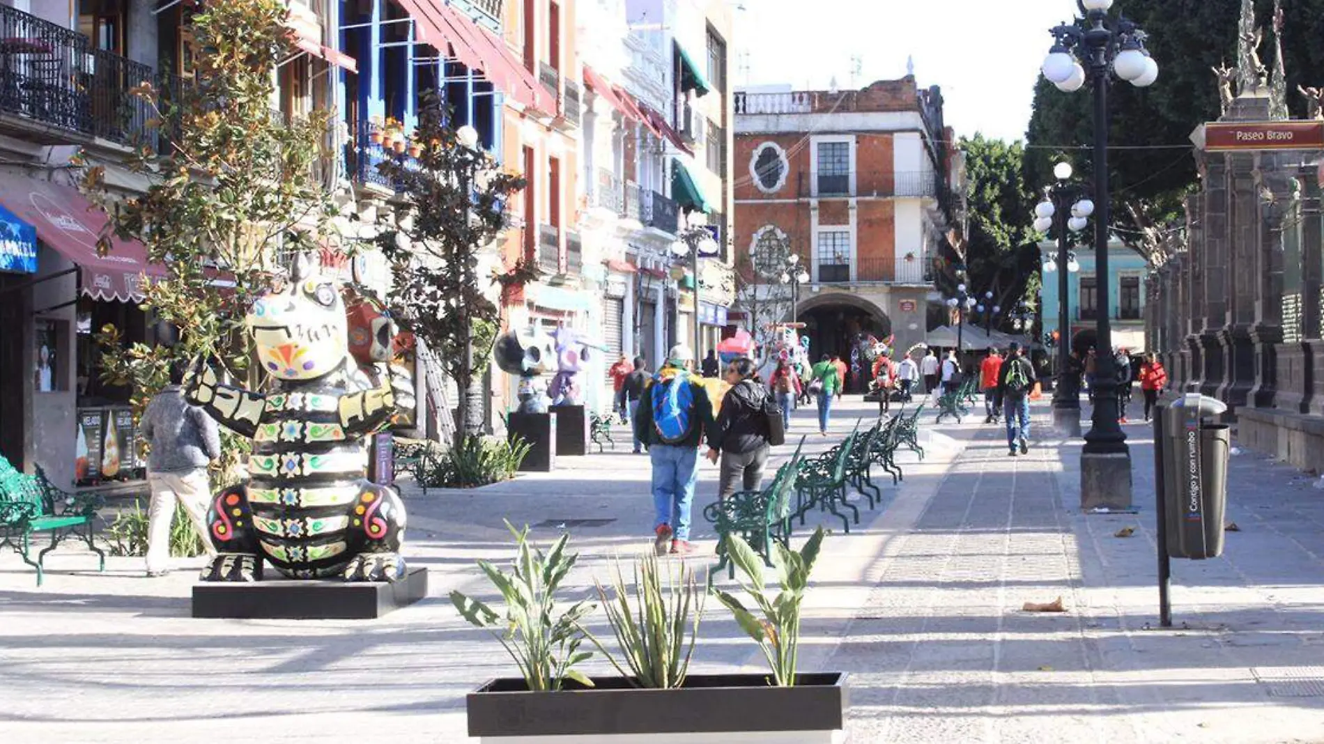 Una de las obras que recientemente fueron inauguradas fueron las que se realizaron en la 16 de Septiembre